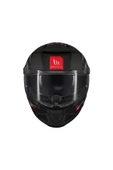 MT KASK THUNDER 4 SV LUMİNENCE D1 MAT GRİ/SİYAH thumbnail 5