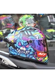 MT Helmets Braker Sv Crazy Teddy kask(+1 şeffaf vizör) thumbnail 1