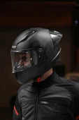 LS2 Rapıd Race Takaroa Mat Siyah Kask thumbnail 3