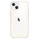 İphone 14 Kılıf Magneticsafe Şeffaf Silikon - Şeffaf thumbnail 2