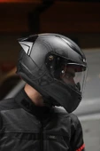 LS2 Rapıd Race Takaroa Mat Siyah Kask thumbnail 2