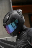 LS2 Rapıd 2 Race Takaroa Mat Siyah Kask + Spoiler thumbnail 2