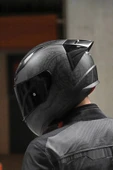 LS2 Rapıd 2 Race Takaroa Mat Siyah Kask thumbnail 1