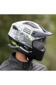 Sway SW X2 TOKYO TROOPER Grey Yellow Moduler Kask thumbnail 1