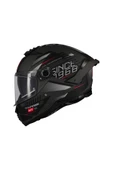 MT KASK THUNDER 4 SV LUMİNENCE D1 MAT GRİ/SİYAH thumbnail 1
