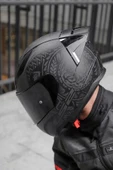 LS2 Rapıd 2 Race Takaroa Mat Siyah Kask thumbnail 4