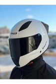 LS2 Rapid 2 Race Beyaz Kask thumbnail 2
