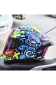 MT Helmets Braker Sv Crazy Teddy kask(+1 şeffaf vizör) thumbnail 2