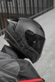LS2 Rapıd 2 Race Takaroa Mat Siyah Kask thumbnail 5