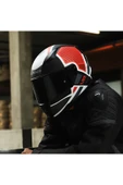 LS2 RAPID 2 GRID MAT BEYAZ-KIRMIZI KASK thumbnail 8