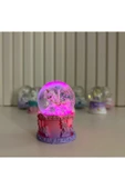Unicorn Işıklı Mini Boy Kar Küresi Tky0380 thumbnail 4
