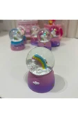 Unicorn Işıklı Mini Boy Kar Küresi Tky0434 thumbnail 2