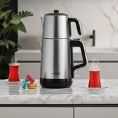 Aryıldz Tea Style Çay Makinesi İnox thumbnail 2
