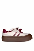 Solmaz HV261-BDL2000 Krem Sneaker thumbnail 1