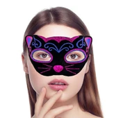 Kadife Kaplama Kedi Maskesi thumbnail 2