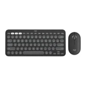 Logitech Pebble 2 Combo 920-012245 Siyah TKL Kablosuz Klavye Mouse Seti thumbnail 1