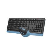 A4 Tech FG1035 Mavi Kablosuz Klavye Mouse Seti thumbnail 2