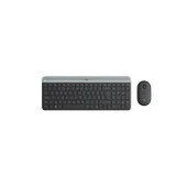 Logitech MK470 920-009435 Siyah Kablosuz Klavye Mouse Seti thumbnail 1