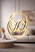 LUNOX İmza çiftyol gd led avize thumbnail 1