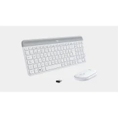 Logitech MK470 920-009436 Beyaz Kablosuz Klavye Mouse Seti thumbnail 3