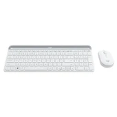 Logitech MK470 920-009436 Beyaz Kablosuz Klavye Mouse Seti thumbnail 1
