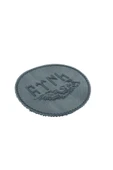 Eski Türkçe "türk" Yazılı Kurt Peç - Patch Arma (7 CM) thumbnail 2