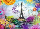 Ravensburger Postcard From Paris Puzzle - 500 Parça thumbnail 2