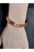 Minimal Tasarım Saf Bakır Bileklik thumbnail 2