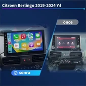 Blueway Citroen Berlingo 2019+ Blueway 4-64 Profesyonel Oem Multimedia 9" thumbnail 6