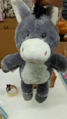 Oyuncak Peluş Simli Sevimli Eşek 50 cm thumbnail 1