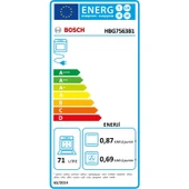 Bosch HBG7563B1 Ankastre Fırın thumbnail 5