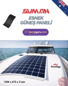 Sunman 175 Wp Flex Solar Panel -  Esnek Güneş Enerji Paneli thumbnail 3
