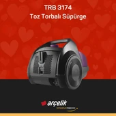 ARÇELİK TRB 3174 Toz Torbalı Süpürge thumbnail 3