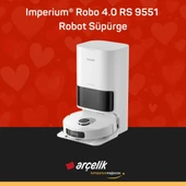 ARÇELİK Imperium® Robo 4.0 RS 9551 Robot Süpürge thumbnail 1