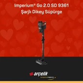 ARÇELİK Imperium® Go 2.0 SD 9361 Şarjlı Dikey Süpürge thumbnail 2