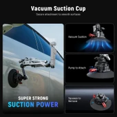 NEEWER GA022 Hydraulic Boom Arm Suction Cup thumbnail 5