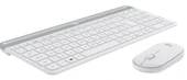 LOGITECH MK470 KABLOSUZ KLAVYE  MOUSE SETİ BEYAZ 920-009436 thumbnail 4