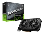 MSI GEFORCE RTX 5060 TI 16GB SHADOW 2X OC PLUS thumbnail 1