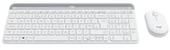 LOGITECH MK470 KABLOSUZ KLAVYE  MOUSE SETİ BEYAZ 920-009436 thumbnail 3