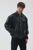Unisex Vinatge Oversize Deri Ceket thumbnail 1