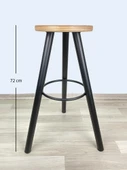 Banco Bar Sandalyesi, Bar Taburesi 72cm Ahşap thumbnail 1
