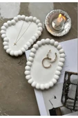 Bubble Oval Tabak Ve Bulut Dekoratif Tabak 4’lü thumbnail 1