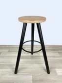 Banco Bar Sandalyesi, Bar Taburesi 72cm Ahşap thumbnail 2