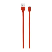 Trust 20137 Urban Flat Micro Usb 1M Kablo,Kırmızı thumbnail 3