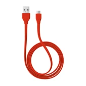 Trust 20137 Urban Flat Micro Usb 1M Kablo,Kırmızı thumbnail 2