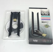 TRİO Wifi Adaptör 600Mbps ÇİFT ANTEN thumbnail 7