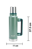 Walke Luxury Vakumlu Çelik Termos 2 Litre thumbnail 3