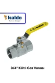 KALDE 3/4" Kilitli Gaz Vanası thumbnail 1