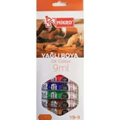Mikro Yağlı Boya 12 Renk 9 Ml thumbnail 2