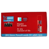 Mikro Teknik Min 2 Mm 2b 90 Mm Kırmızı 6 Pcs | M-928 thumbnail 5